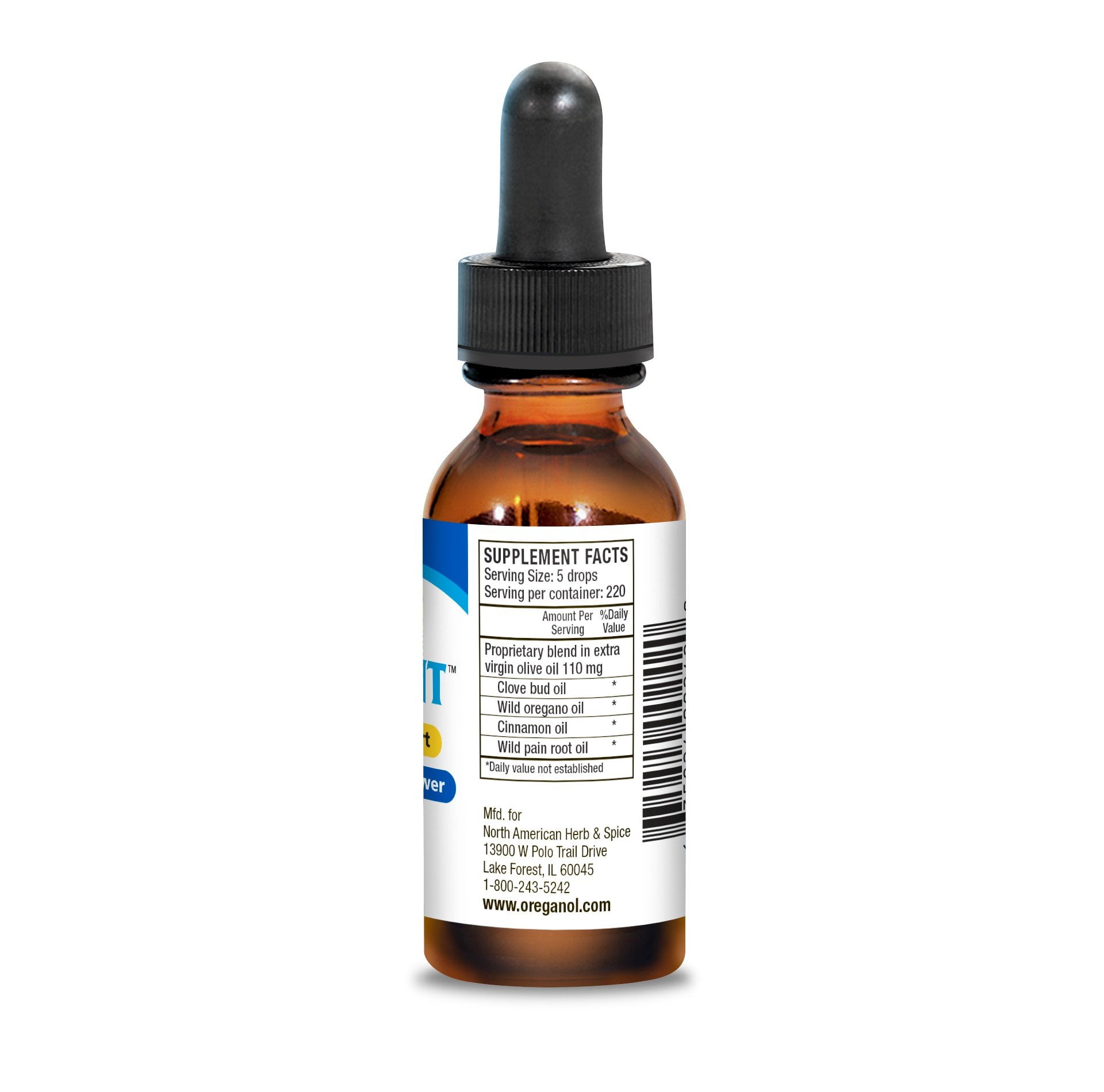 North American Herb & Spice Oregadent Cinnamon and Clove 1 fl oz Liquid