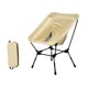 thumbnail image 2 of Silla plegable para acampar, silla de playa, asiento plegable, silla portátil, silla para exteriores Beige, 2 of 8