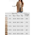 thumbnail image 4 of Demotime Women's Cardigans Open Front Short Sleeve Soft Casual Cover Up with Pockets White L, 4 of 7
