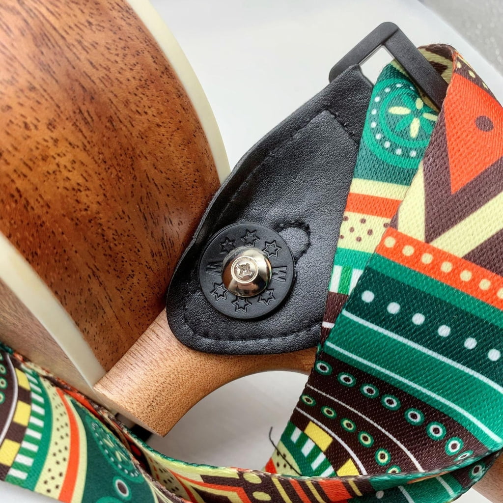Tifanso 6 Pairs Guitar Strap Locks, Premium Strap Blocks