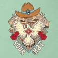 thumbnail image 6 of Wild Bobby Home Is Where You Hang Your Hat Country Eagle Pop Culture Men Tee, Mint, 5X-Large, 6 of 6