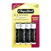 ChapStick Classic Original Lip Balm, 0.15 Oz., 4 Pack