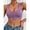 Purple, variant on YWMJI Women's Sports Bra Front Closure No Underwire Bra Soft Wireless Push Up Bra Soft Seamless Supportive Sports Bra Front Closure Tank Bras Comfy Everyday Bras Yoga Running Gym Shape Brs Black L