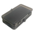 thumbnail image 1 of Yuarrent Caja de pesca, almacenamiento de cebo, accesorios para señuelos, bandeja organizadora de sello de aparejos de doble cara, gancho Pescar Negro, 1 of 6
