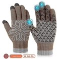 thumbnail image 1 of Winter Gloves Business Leisure Touch Screen Gloves For Men Women Soft Wool Lining Elastic, 1 of 1