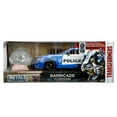 thumbnail image 2 of Jada Toys Hollywood Rides 1:24 Transformers 5 Custom Mustang Barricade with Collectible Coin, Police Play Vehicle, 2 of 3