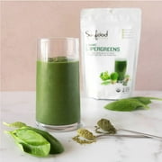 Sunfood Superfoods Super Greens Organic Superfood Powder with Probiotic Enzymes, 8 Oz