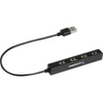thumbnail image 1 of Sabrent  4 Port USB 2.0 Portable USB Hub - Black, 1 of 1