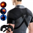 thumbnail image 3 of XIRQI Double Shoulder Brace for Women & Men Shoulder Pain Relief Double Shoulder Support Adjustable Shoulder Brace for Rotator Cuff Frozen Shoulder,AC Joint Pain Relief Shoulder Wrap, 3 of 7