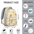 thumbnail image 6 of "Sunflower Glory Backpack - Beautiful Flowers Design School Bag for Teens, Features Breathable Mesh Back Panel & Adjustable Shoulder Straps", 6 of 6