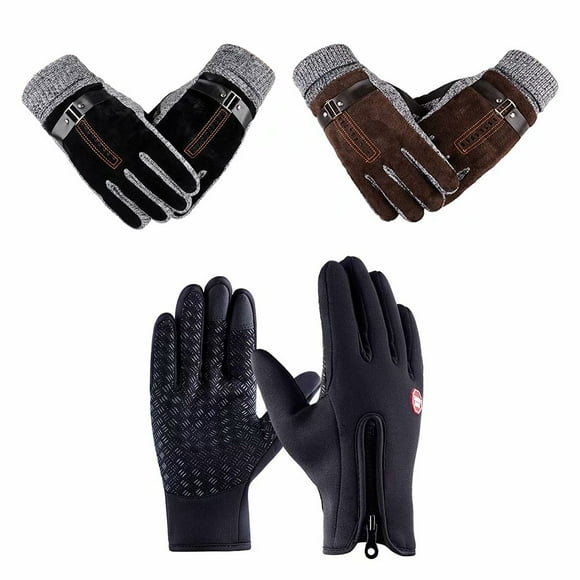 Winter Touch Screen Gloves Windproof and Waterproof Thermal Gloves for Men Womens, for Driving, Riding, Outdoor Sports
