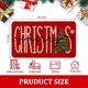 thumbnail image 3 of Felpudo navideño rojo de Mat Outdoor Decor, felpudo de bienvenida navideño para exteriores, felpudo para interiores, felpudo navideño para exteriores para puerta de entrada, 16 "x 24", 3 of 8