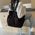 thumbnail image 4 of Women Shoulder Purse Strawberry Armpit Bag Multi-Pockets Handbag All-matching Underarm Bag Commuting Bag for Everyday, 4 of 8