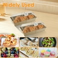 thumbnail image 5 of 50Pcs Paper Dessert Boxes Set with Clear Lids Oil Proof Charcuterie Boxes Leak Proof Cake Storage Box for Sandwiches Cakes Pastries, 5 of 11