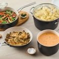 thumbnail image 3 of KitchenAid 10 Piece Ceramic Forged Aluminum Cookware Set, Black, 3 of 4