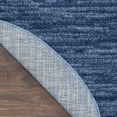 thumbnail image 3 of Nourison Essentials Easy Care Navy Blue 6' x 9'oval Area Rug, (6x9 Oval), 3 of 11