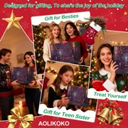 Makeup Advent Calendar 2025,24 Days Christmas Makeup Kits for Adult Women & Teen Girls,Countdown Advent Beauty Calendar & Holiday Surprise Gift Set