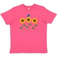 thumbnail image 3 of Inktastic Sunflower Garden and Bird Youth T-Shirt, 3 of 5