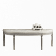 thumbnail image 5 of Generic Coastal Button Tufted Bench - Light Beige & Gray Legs - 36”W, 5 of 5