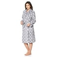 thumbnail image 2 of Casual Nights Women's Fleece Plush Robe, 2 of 5