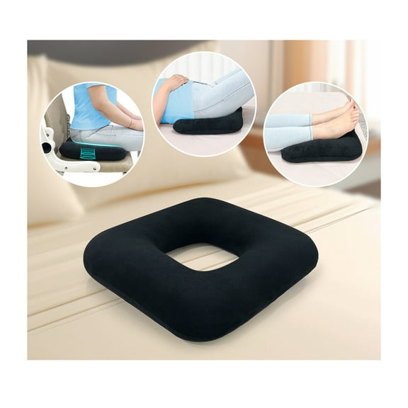 Bed Sore Cushion for Butt Positioning，Pressure Relief Pillow for Pressure Ulcers, Donut Wedge Cushion for Sleeping, Post-Surgery Turning & Back Support, Medical Seat Cushion for Body & Leg Support