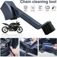 thumbnail image 2 of Motorcycle Accessories Chain Cleaning Brush Motorcycle Chain Cleaning Brush Gear Brush Cleaner Outdoor Bicycle Clean Tool Kit Cycling Chain Cleaner Maintenance Chain Cleaning Tool(Blue), 2 of 7