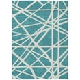 thumbnail image 2 of Addison Rugs Chantille Indoor/Outdoor Transitional Geometric Teal Washable Rectangle Rug, 9' x 12', 2 of 6
