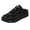 Black, variant on Mens Sneakers Mesh Upper Slip On Heel-Less Half Slippers Unisex Couple Casual Sports Shoes For Autumn ,Us Size:9