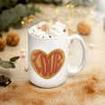 thumbnail image 2 of Rainbow Mug, Love Mug, Love And Rainbow Coffee Mug, 70's Style Mug, Groovy Mug, Vintage Kitchen Gift, 70's Style Kitchen Decor, Ceramic Novelty Coffee Mugs 11oz, 15oz Mug, Tea Cup, Gift, 2 of 4