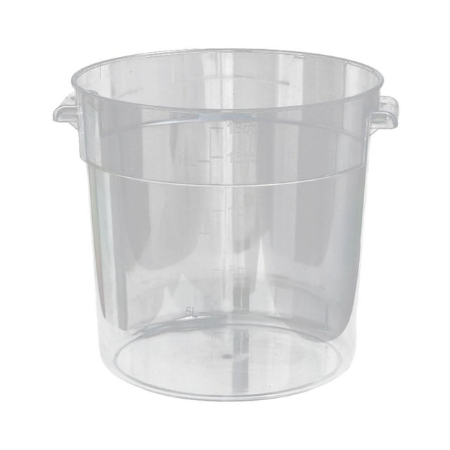 funtasica Clear Car Wash Bucket Practical Water Storage Bucket Multifunctional for