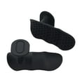 thumbnail image 1 of 1 par de empuñaduras de levantamiento de pesas empuñaduras de entrenamiento portátiles para hombres mujeres protector de mano flexible empuñaduras de Negro, 1 of 8
