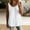 *White, variant on ClodeEU Women's Linen Blend Crew Neck Sleeveless Button Down Blouse, Loose Fit Casual Everyday Summer Tank Top Army Green,Women's Plus L