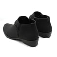 thumbnail image 4 of Easy Street Jalia Women's Ankle Boots Color: Black Size: 8 WIDE, 4 of 6