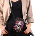 thumbnail image 4 of HELLHERO Cat and Butterfly Pattern with Zipper Closed Adjustable Shoulder Strap Crossbody Bag Lightweight for Outdoor Daily Use, 4 of 7