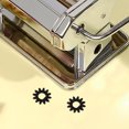 thumbnail image 4 of HAMPPLIES Noodle Machine Replacement Parts 2Pcs For Pasta Cutter Blade Gear Function Iron Material Kitchen Use, 4 of 7