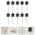 thumbnail image 2 of Miangastore 10Pcs Chalkboard Picks Small Garden Blackboards Message Inserted Cards, 2 of 8