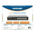 thumbnail image 6 of Intellinet 16-Port Gigabit Ethernet Switch, 6 of 6