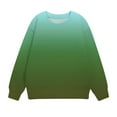 thumbnail image 7 of Girls Sweatshirts Pullover Tops, Ombre Color Crewneck Sweatshirts for Teen Girl Boy, Cute Kids Long Sleeve Blouse, 1-14Y, 7 of 7