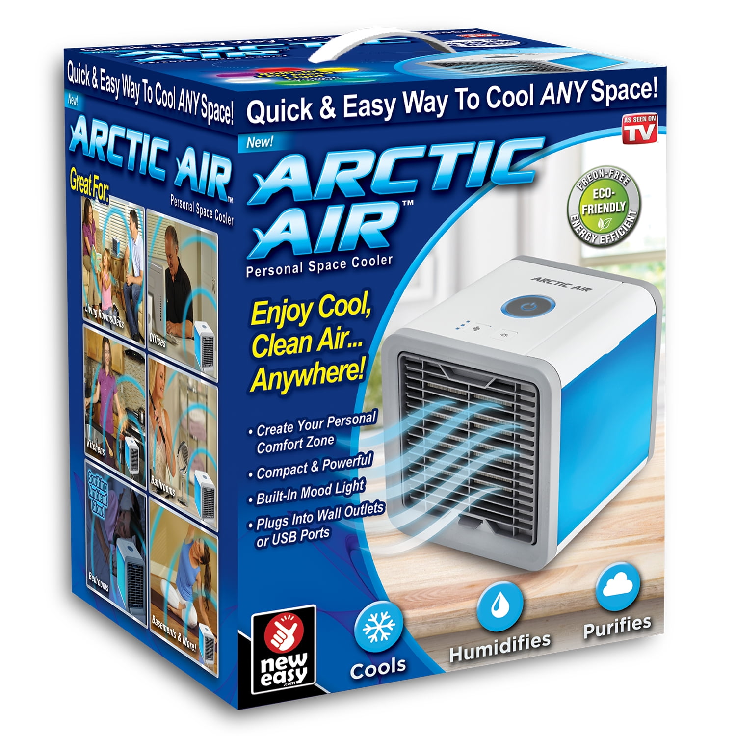 I'm thirsty Monumental calorie Arctic Air - Portable in Home Air Cooler by As Seen on TV - Walmart.com