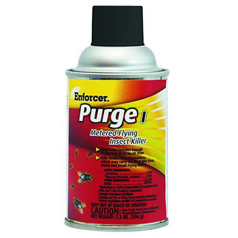 Purge I Metered Flying Insect Killer, 7.3 oz Aerosol Spray, Unscented, 12/Carton Purge I Metered Flying Insect Killer, 7.3 oz Aerosol Spray, Unscented, 12/Carton