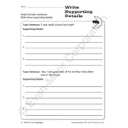 Evan-Moor Paragraph Writing, Grade 2 - 4 Teacher Resource