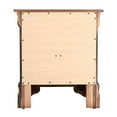 thumbnail image 5 of Glory Furniture Louis Phillipe 2 Drawer Nightstand in Cappuccino, 5 of 7