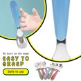 thumbnail image 3 of MLINS 3pcs Toddler Spoons And Kids Spoons With Metal Toddler Utensils Including Stainless Steel Baby Spoons And Small Spoons For Dessert, 3 of 6