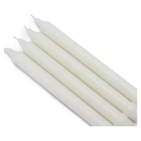 Zest Candle Cez 045 10 In White Formal Dinner Taper Candles Pack Zest Candle Cez 045 10 In White Formal Dinner Taper Candles Pack Of