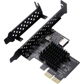 PCI-Express to Dual Port PCI-Express Card, 4-Lane PCI Express Gen