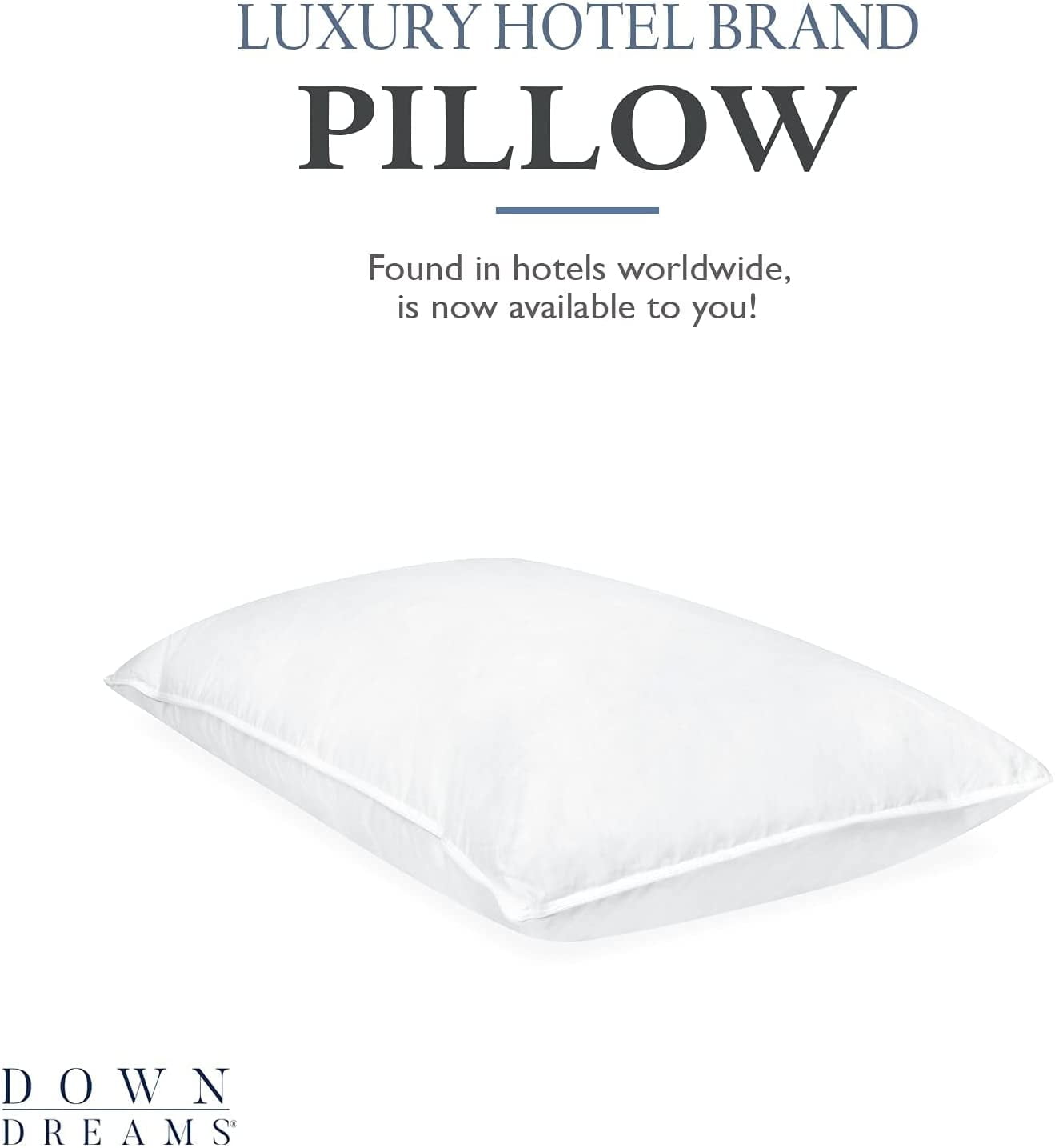 Set of 2 Classic Down Dreams Pillows