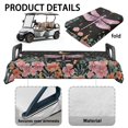 thumbnail image 5 of HUIACONG Dragonfly Flowers Golf Cart Covers Seat Easy to Install Golf Cart Seat Protector Cover Foldable Easy to Clean Protection Interior Accessories for EZGO Yamaha Club Cars, 5 of 7