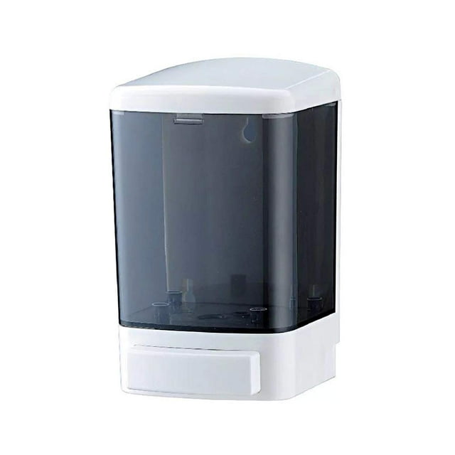 Dispensador de jabón manual Evhome, montaje en pared, 1000 ml, plástico