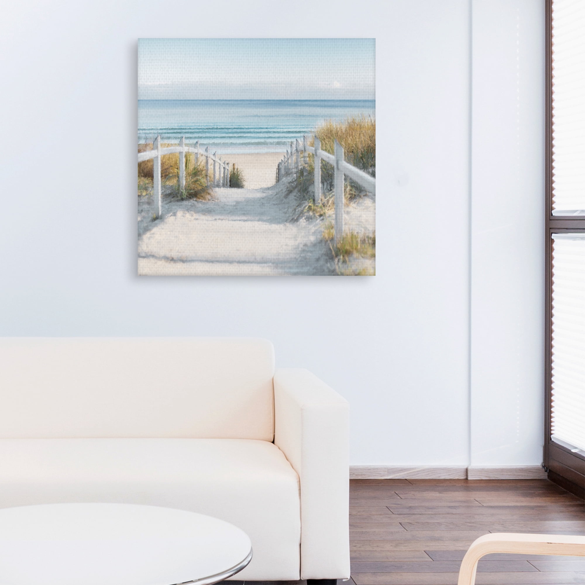 Coastal Retreat Meander by Mark Chandon Canvas Art Print