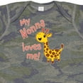 thumbnail image 4 of Inktastic My Nonna Loves Me Cute Giraffe Boys or Girls Baby Bodysuit, 4 of 5